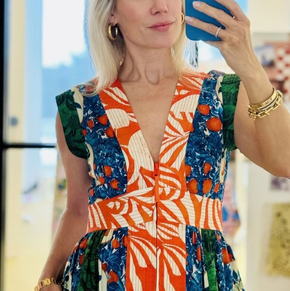 Hunter Bell April Dress - Orange Grove - Picture 3 of 9